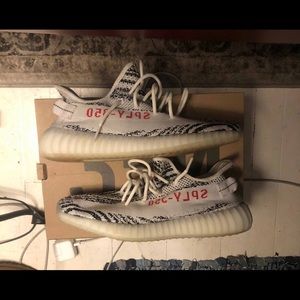 Men Adidas Yeezy Boost 350 V2 Zebra
